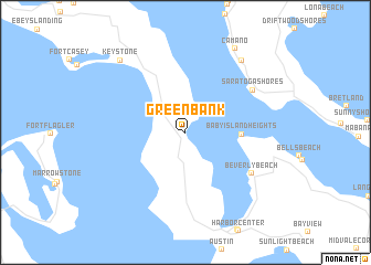 map of Greenbank