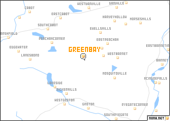 map of Green Bay