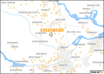 map of Greenbriar