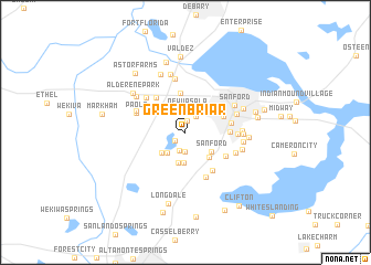 map of Greenbriar