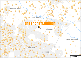 map of Greencastle Manor