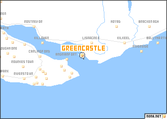 map of Greencastle