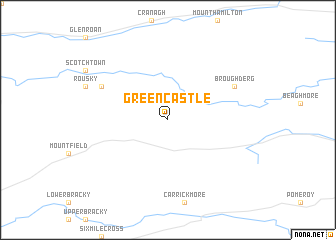 map of Greencastle