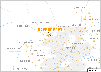 map of Greencroft