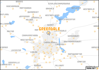 map of Greendale