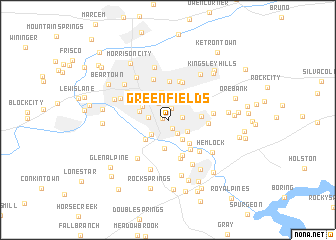 map of Greenfields