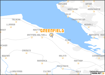 map of Greenfield