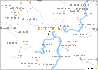 map of Greenfield