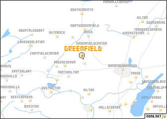 map of Greenfield