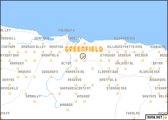 map of Greenfield