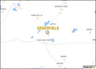 map of Greenfield