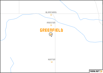 map of Greenfield