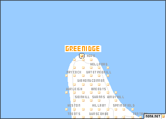 map of Greenidge