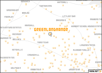 map of Greenland Manor