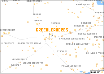 map of Greenlea Acres