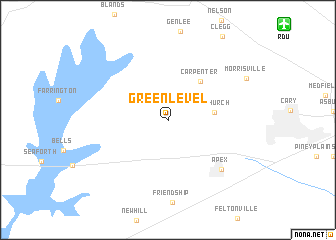 map of Green Level