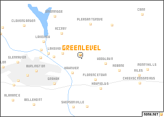 map of Green Level