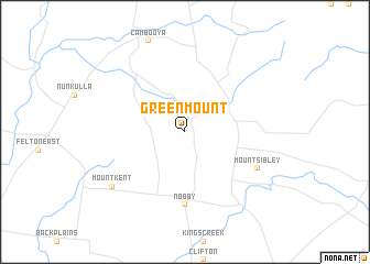 map of Greenmount