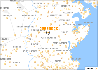 map of Greenock