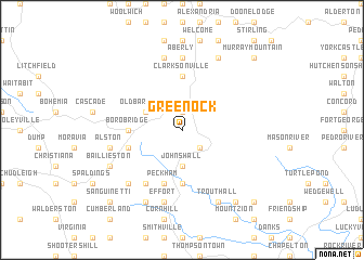 map of Greenock