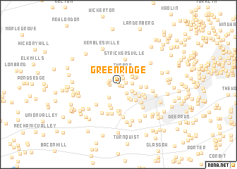 map of Greenridge