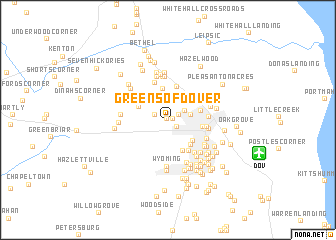 map of Greens of Dover