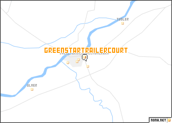 map of Green Star Trailer Court