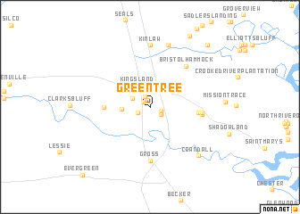 map of Greentree