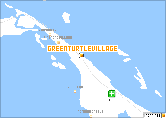 map of Green Turtle Village