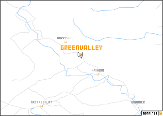 map of Green Valley