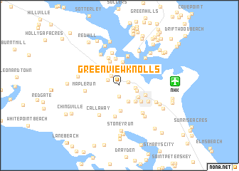 map of Greenview Knolls