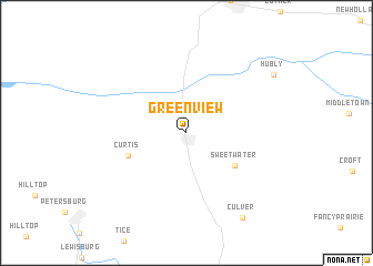 map of Greenview