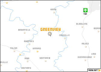 map of Greenview