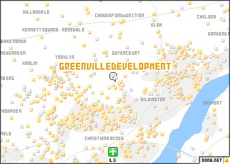 map of Greenville Development