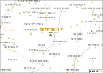 map of Greenville