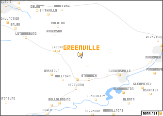 map of Greenville