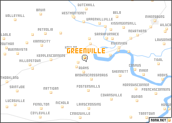 map of Greenville