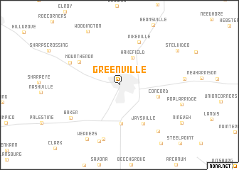 map of Greenville