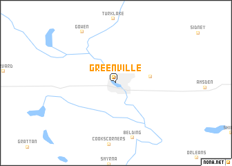 map of Greenville