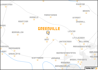 map of Greenville