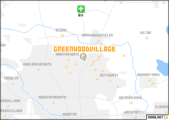 map of Greenwood Village