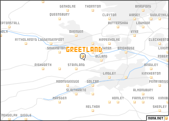 map of Greetland