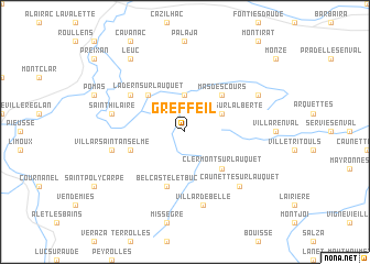 map of Greffeil