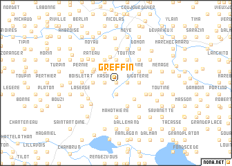 map of Gréffin