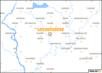 map of Grehorsorae
