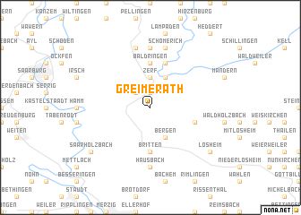 map of Greimerath