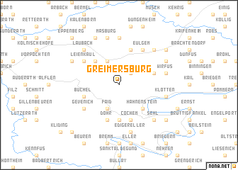 map of Greimersburg