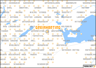 map of Greimharting