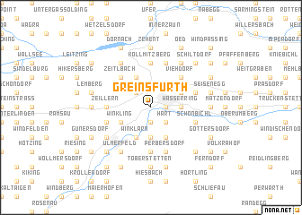 map of Greinsfurth