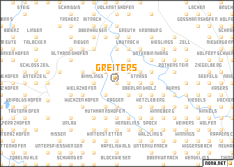 map of Greiters